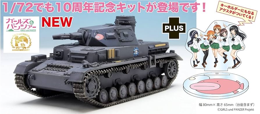 プラッツ 1/35 ガールズ&amp;パンツァー IV号戦車D型 あんこうチームver プラモデル i8my1cf Amazon | プラッツ 1/35 ガールズ&パンツァー IV号戦車D型
